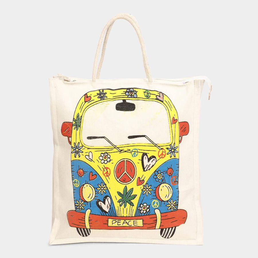White Canvas Bag, , large image number null