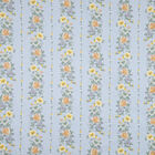 120 GSM Blue Polyester Double Bedsheet, , small image number null