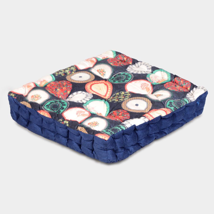 Multicolour Microfiber Cushion, , large image number null