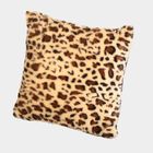 Leopard Printed Velvet Cushion, , small