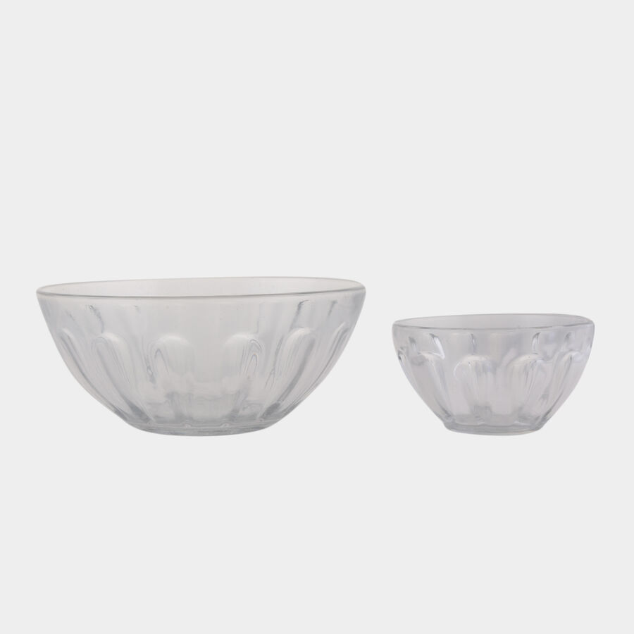 Glass Dessert Set - Set of 7, , large image number null