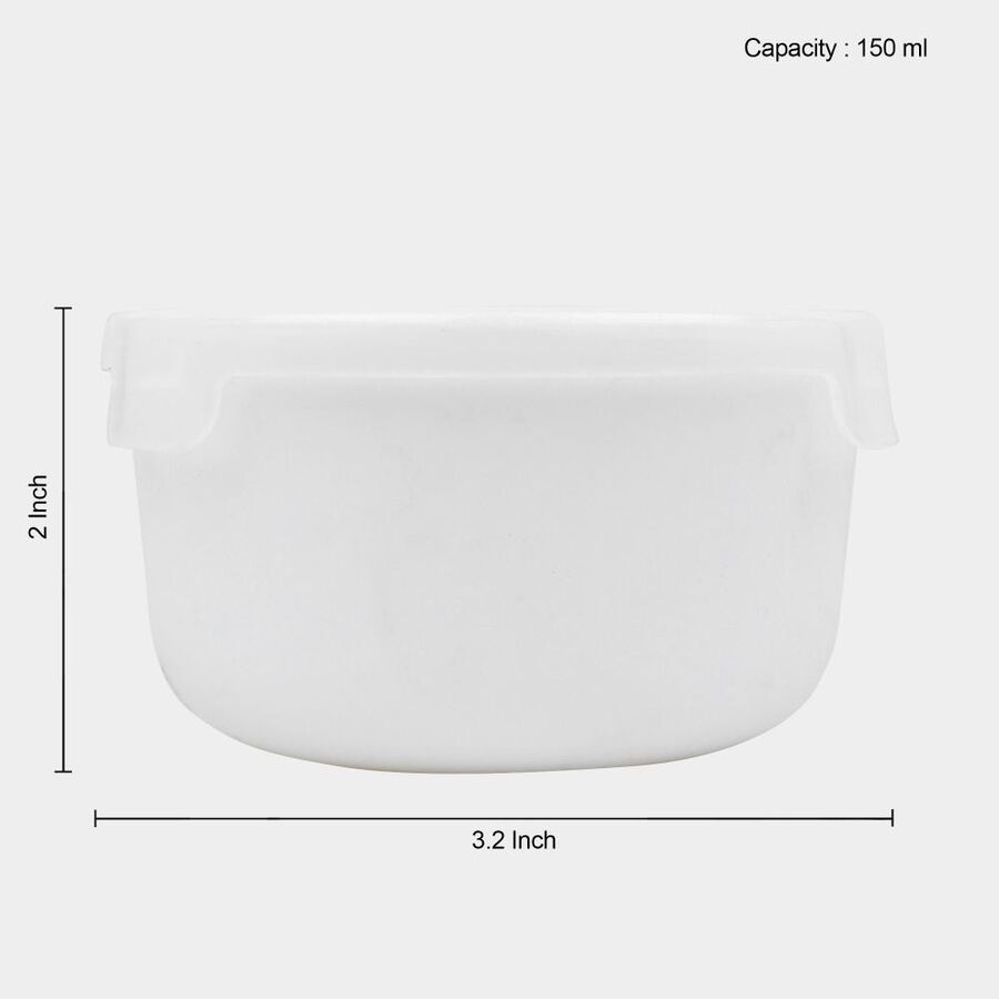 Opalware Bowl with Lid, , large image number null