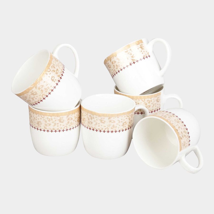 150 ml Bone China Cup, Set of 6, , large image number null