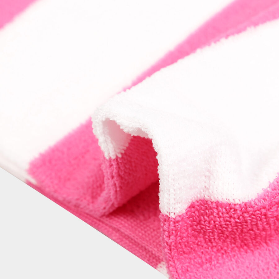 180 GSM Pink Cotton Blend Bath Towel, , large image number null