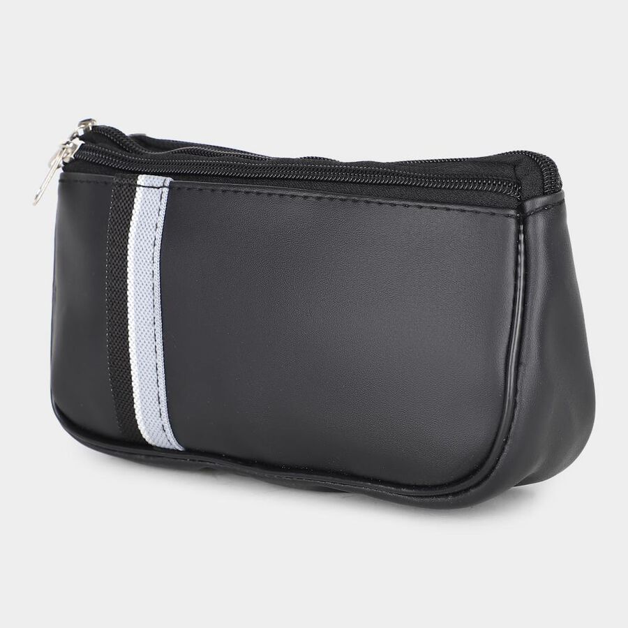 Black PU Utility Bag , , large