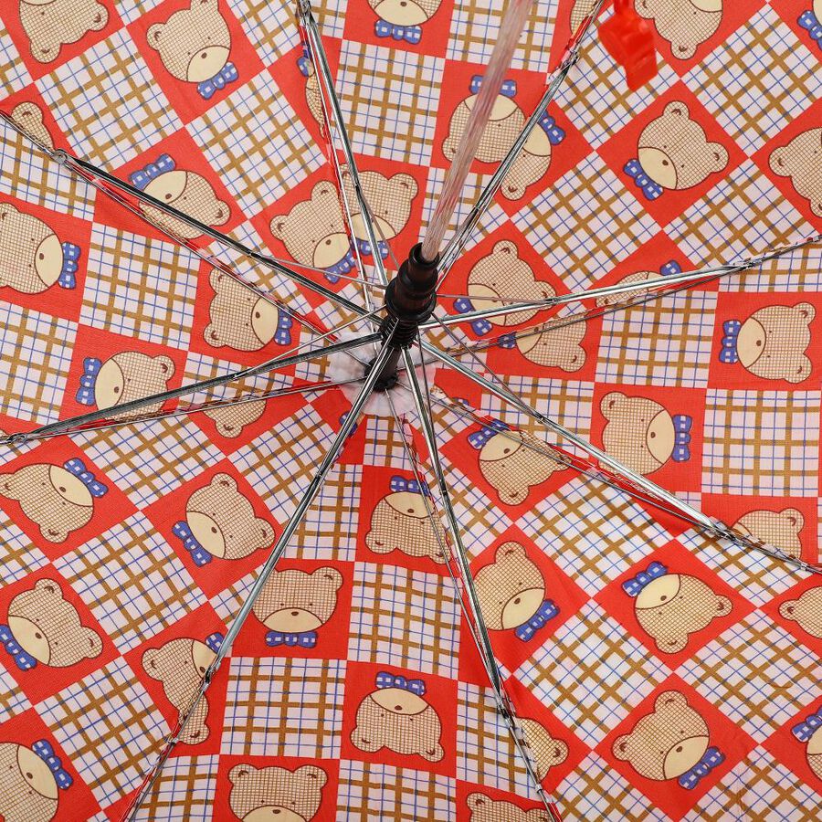 Red Polyester Kids Umbrella, , large