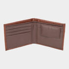 Men's Brown Polyurethane Wallet, , small