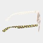 Kid's Metal Clear Glass Cat Eye/Butterfly Sunglasses, , small image number null