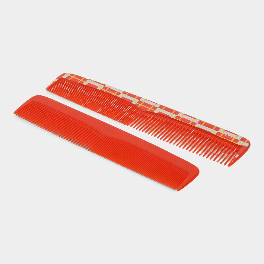 Plastic Hair Comb Set of 2, , large image number null