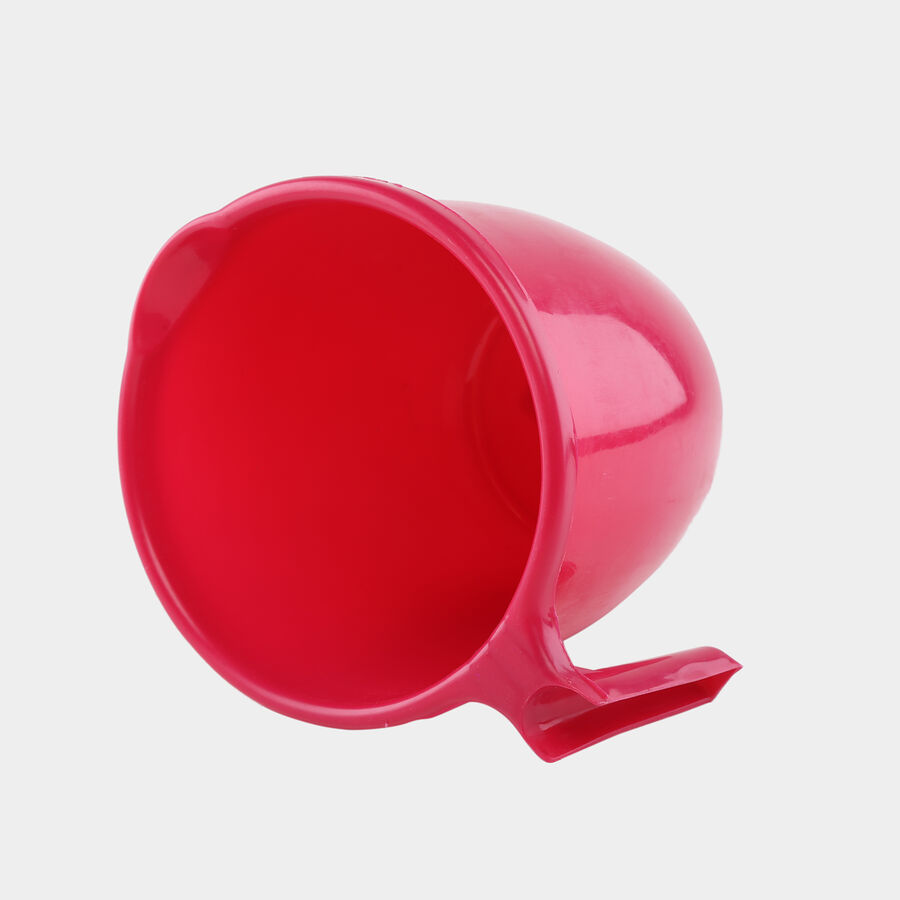 Plastic Bath Mug Plastic Plain Bath Mug, 1.5 L - Colour/Design May Vary, , large image number null