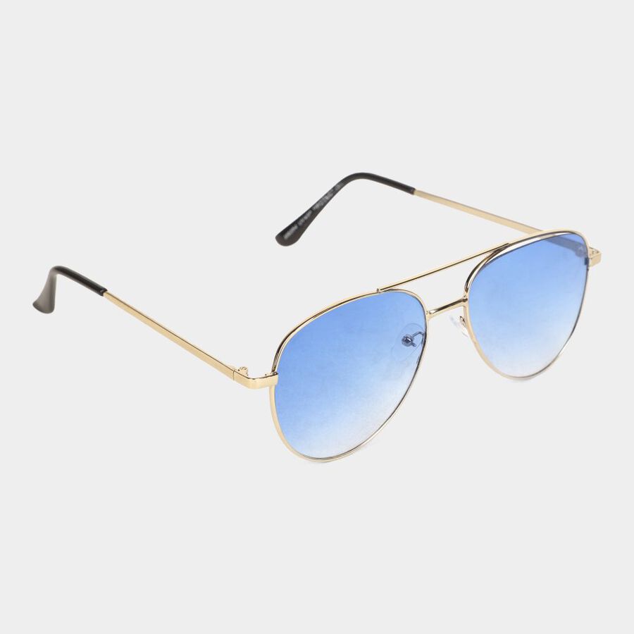 Women's Metal Gradient Square Sunglasses, , large image number null