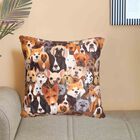 Multicolor Printed Cushion, , small