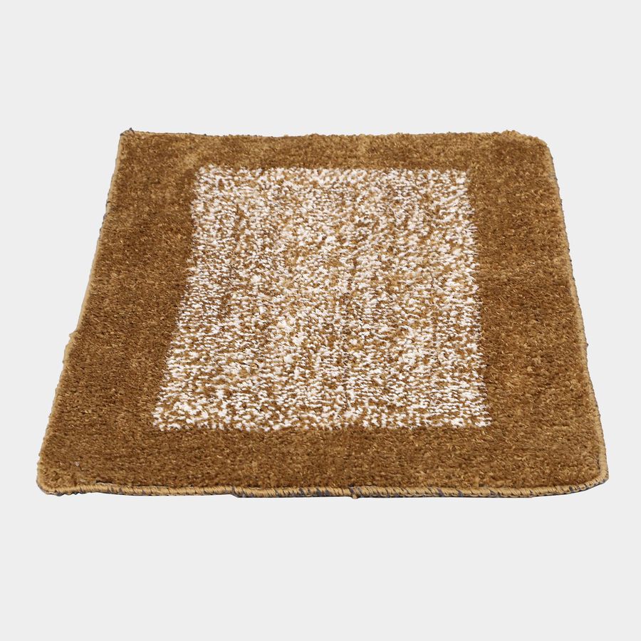 Anti-Skid Brown Polyester Door Mat, , large image number null