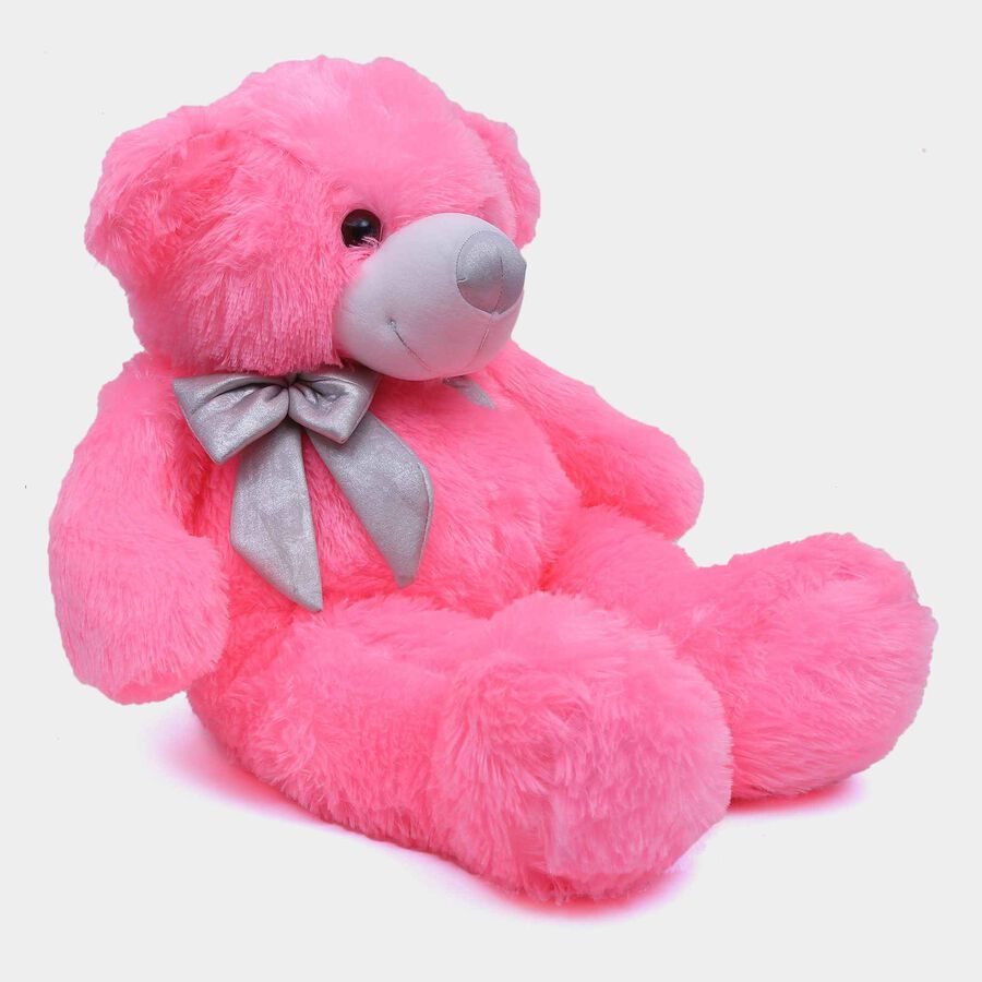 Large Pink Teddy With Muffler, , large image number null