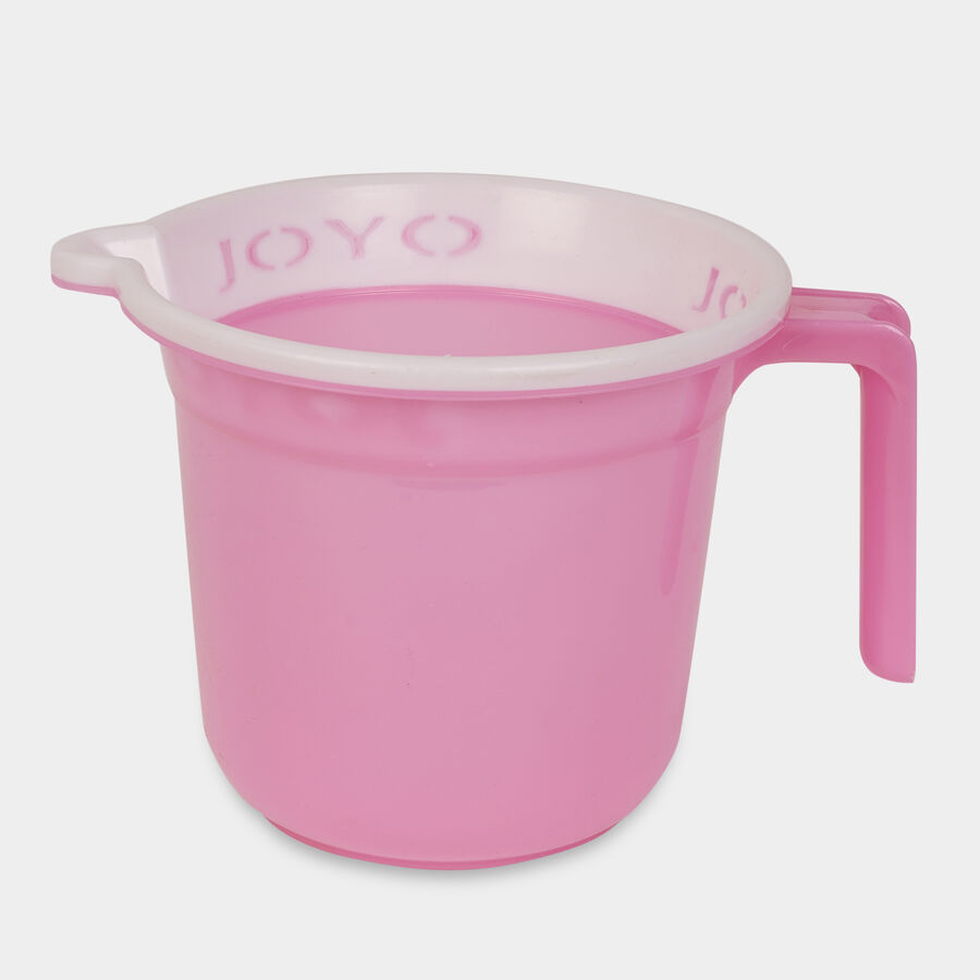 Plastic Bath Mug, 1 L - Colour/Design May Vary, , large image number null