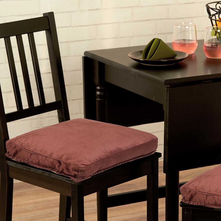 Brown Microfiber Cushion, , large image number null