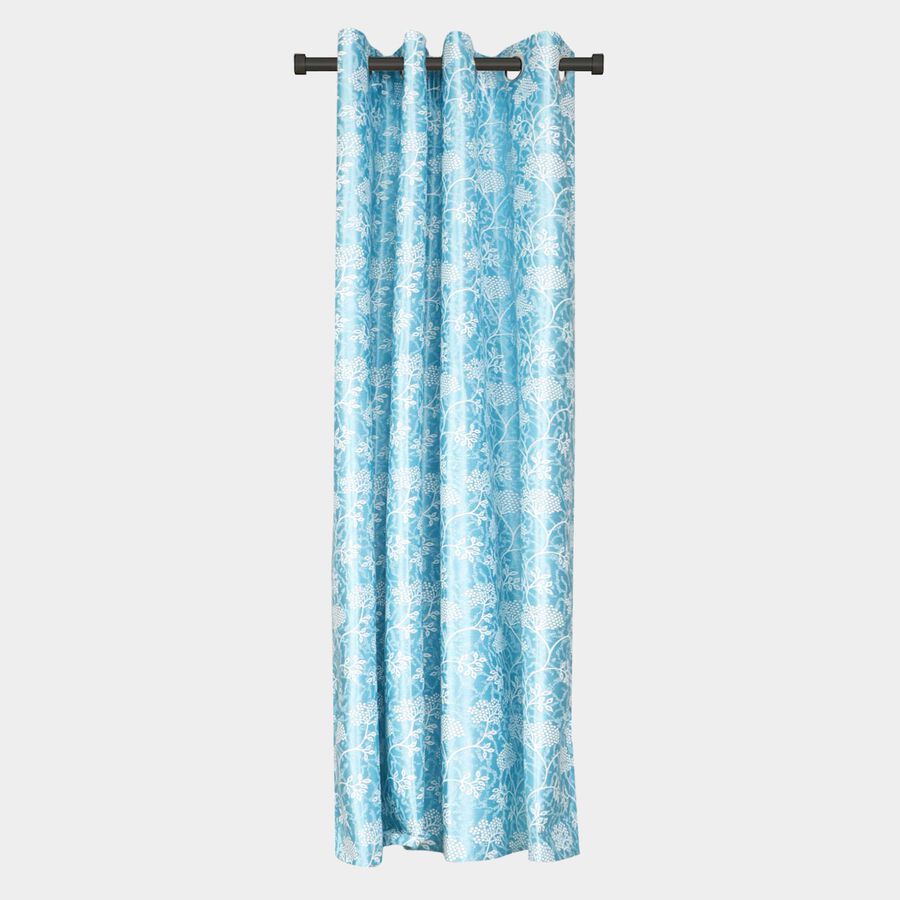 5ft. Blue Window Curtain, , large image number null