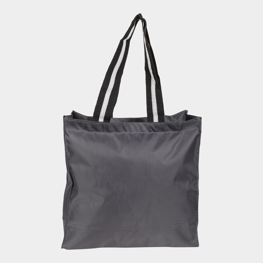 Grey Fabric-Polyester Bag, , large