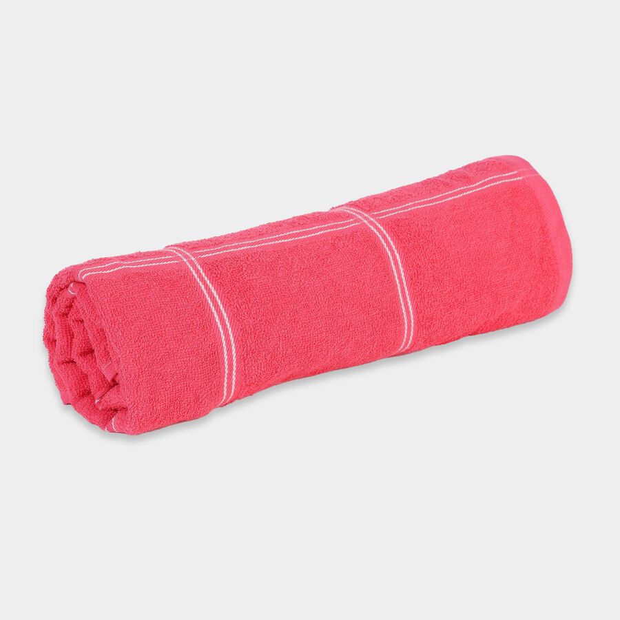 330 GSM Fuchsia Cotton Bath Towel, , large image number null