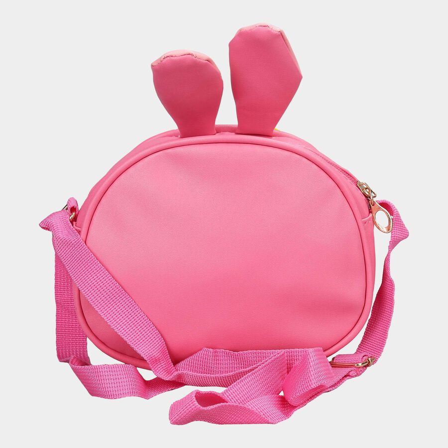 Kid's Pink Polyurethane Bag, , large image number null