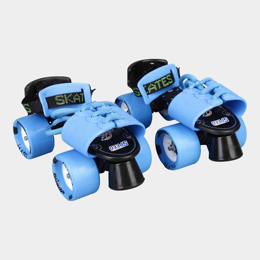 Roller Skates Combo Set With Helmet,Knee Guard, Elbow Guard + Skates, , large image number null
