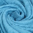 280 GSM Teal Blue Microfiber Bath Towel, , small