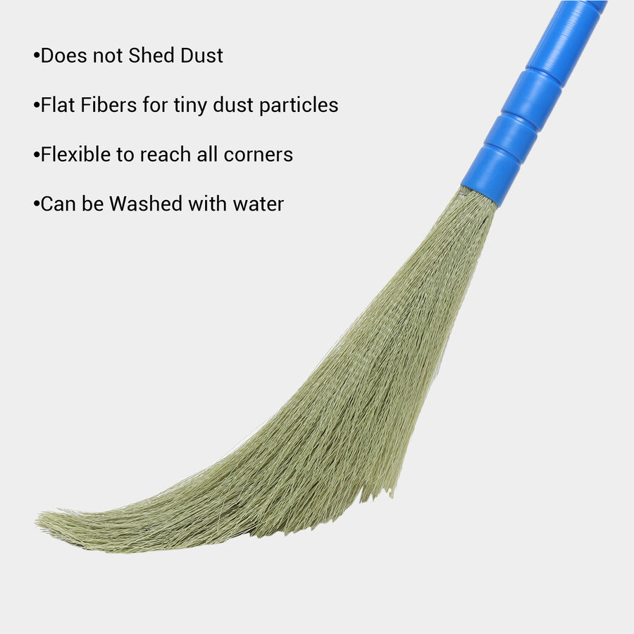 No Dust Fiber Broom, Dry - Color/Design May Vary, , large image number null