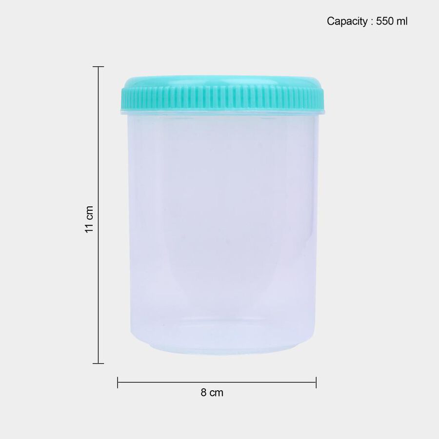 550 ml Plastic Container Set of 4, , large image number null