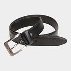 Men's Black Polyurethane Casual Belt, , small image number null