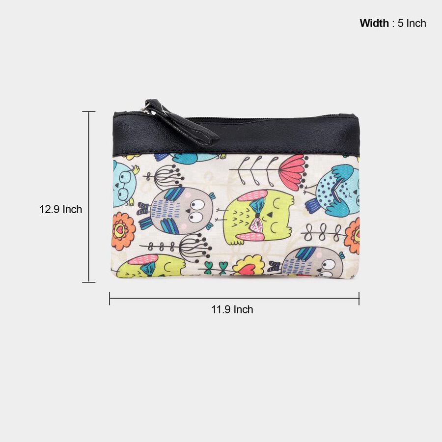 Women's Nylon And Polyester Utility Pouch, , large image number null