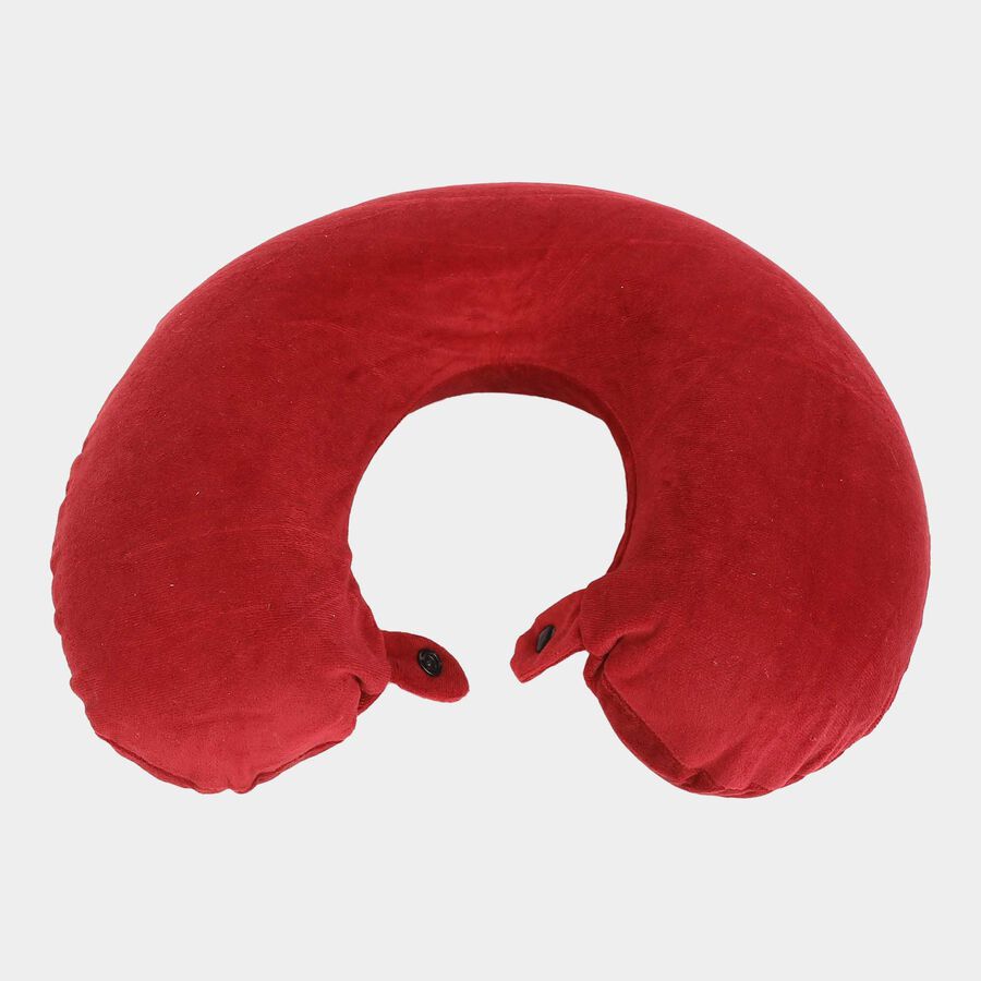 Maroon Memory Foam Neck Pillow, , large image number null
