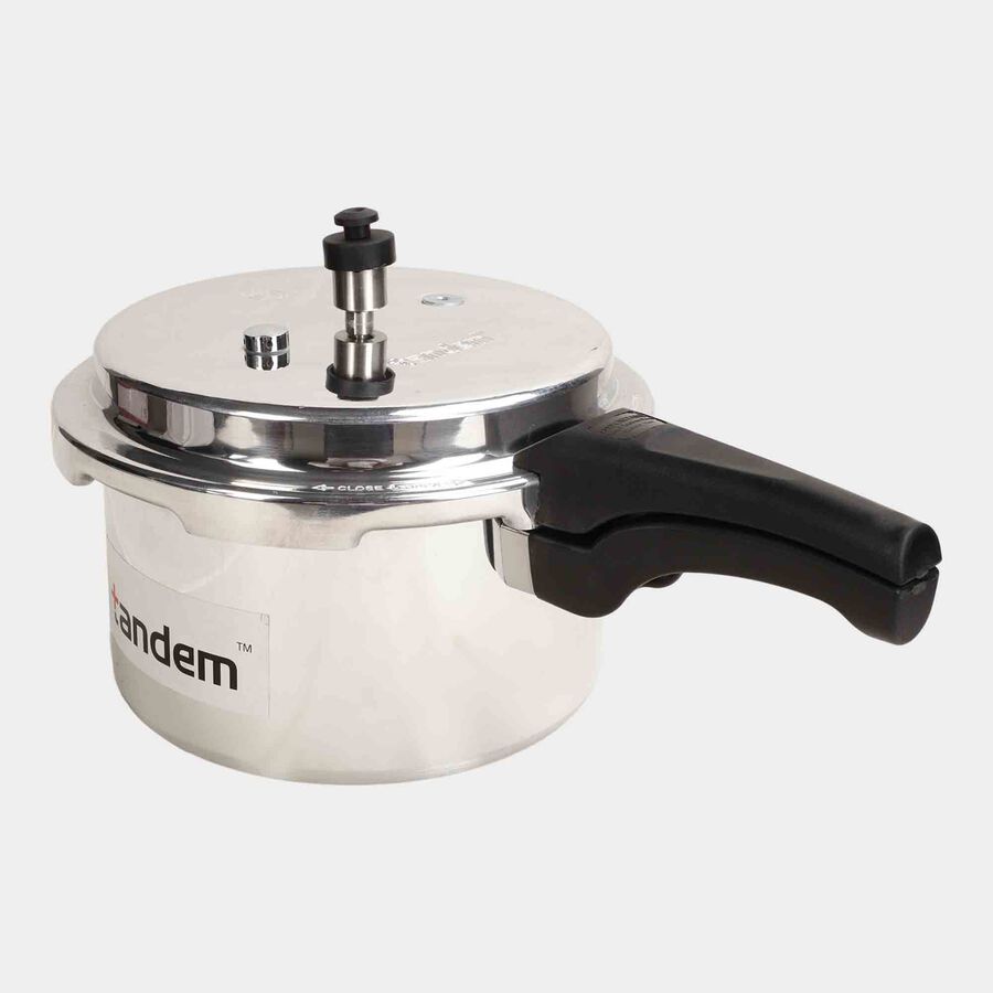 5 लीटर बाहरी ढक्कन एल्यूमीनियम प्रेशर कुकर, , large image number null