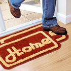 Anti-Skid Mustard Polyester Door Mat, , small image number null