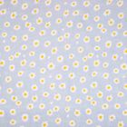 Blue Microfiber Double Bedsheet with Pillow Cover, , small