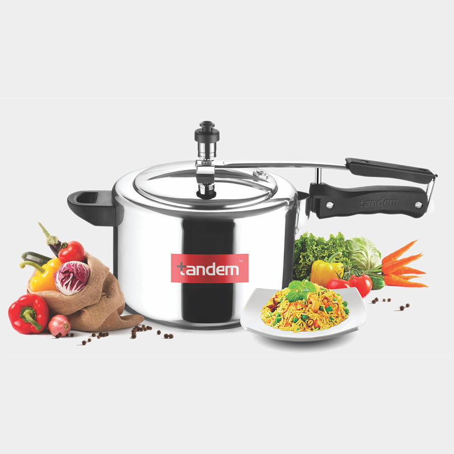 5 L Induction Pressure Cooker, Aluminium, , large image number null