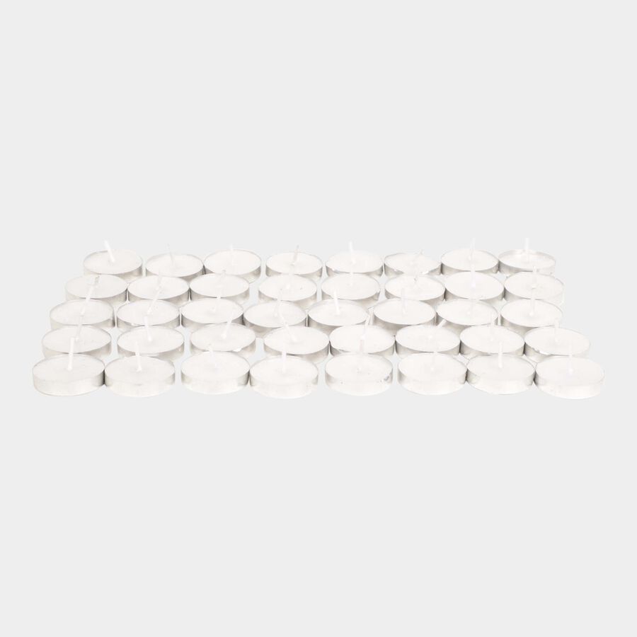 Wax Candle - 40 Pcs., Color/Design May Vary - Colour/Design May Vary, , large image number null