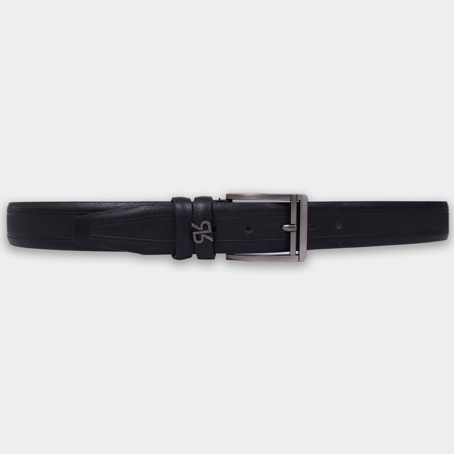 Men Casual Black Belt (36 in.), , large image number null