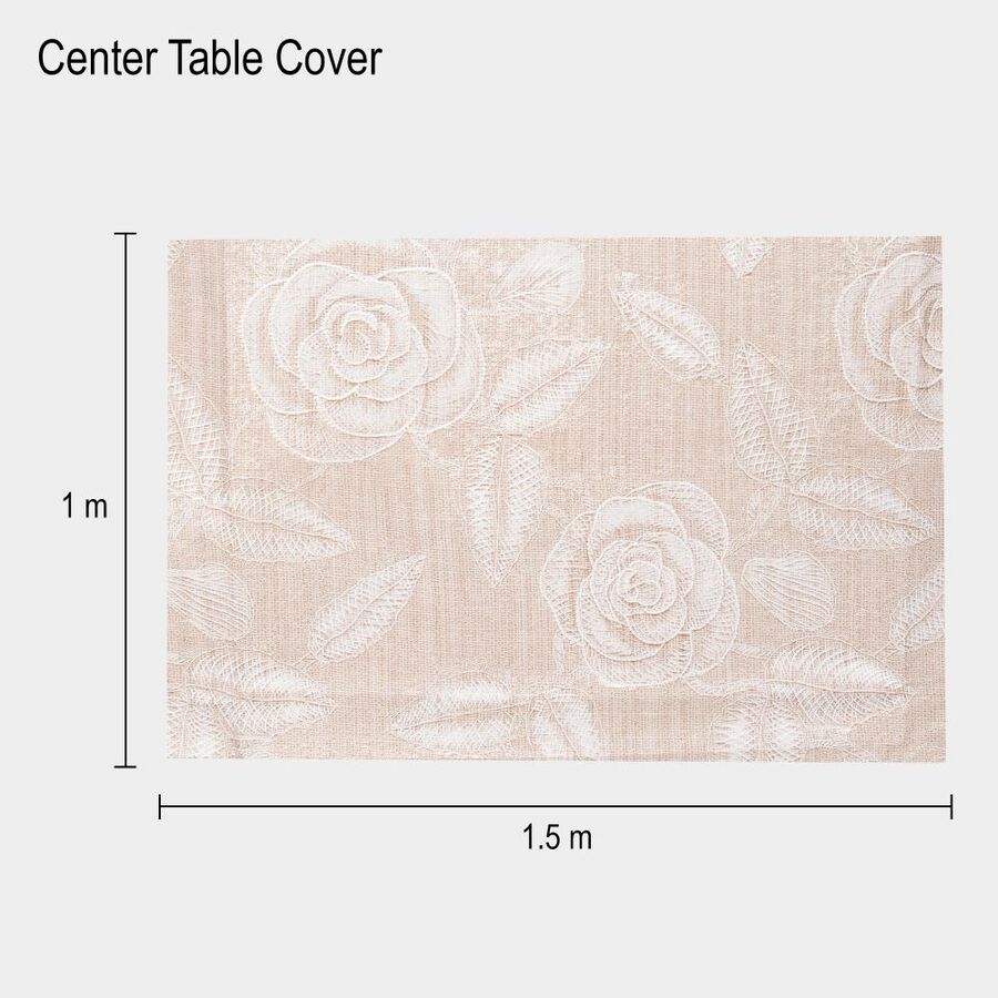  Brown Pvc Center Tablecover, , large