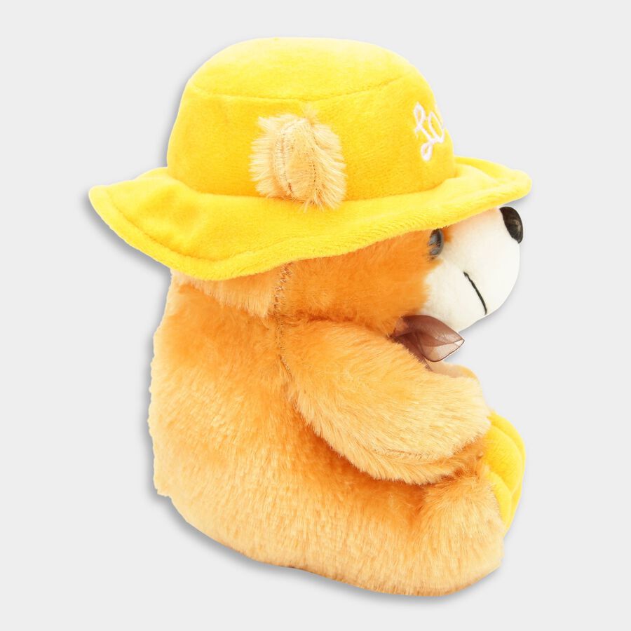 Small Brown Teddy With Cap, , large image number null