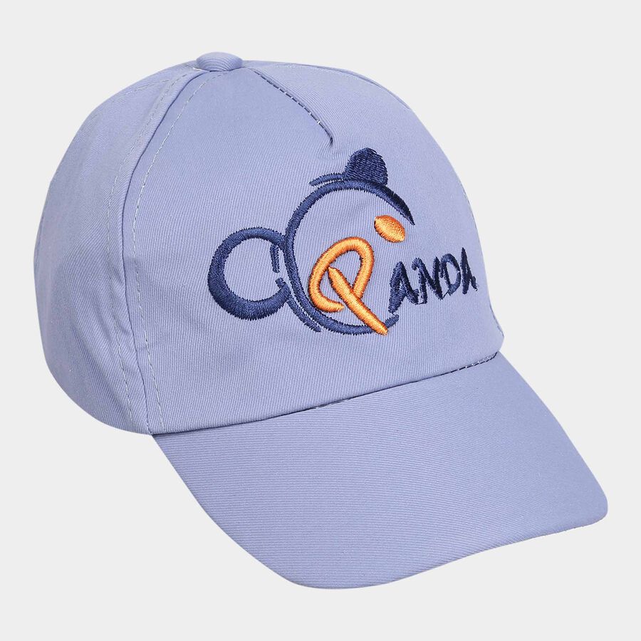 Kids' Blue Canvas Cap, , large image number null