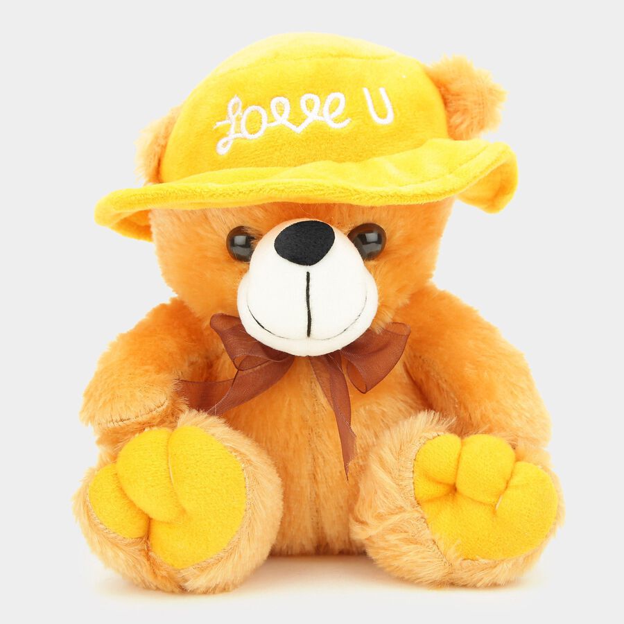 Small Brown Teddy With Cap, , large image number null