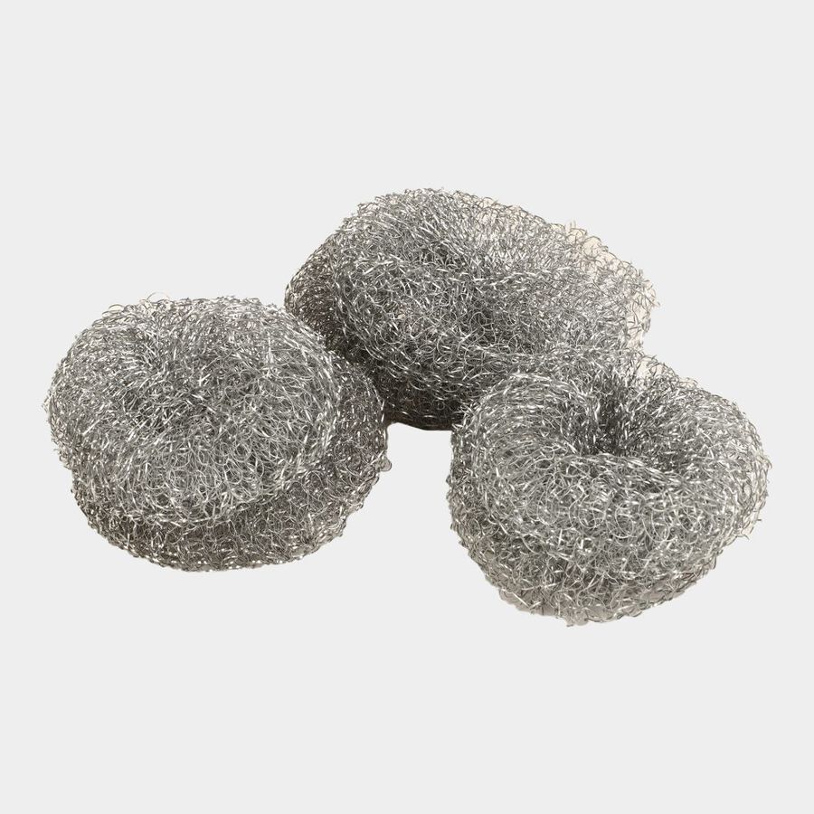 Metal Scrubbers Set of 6, , large image number null