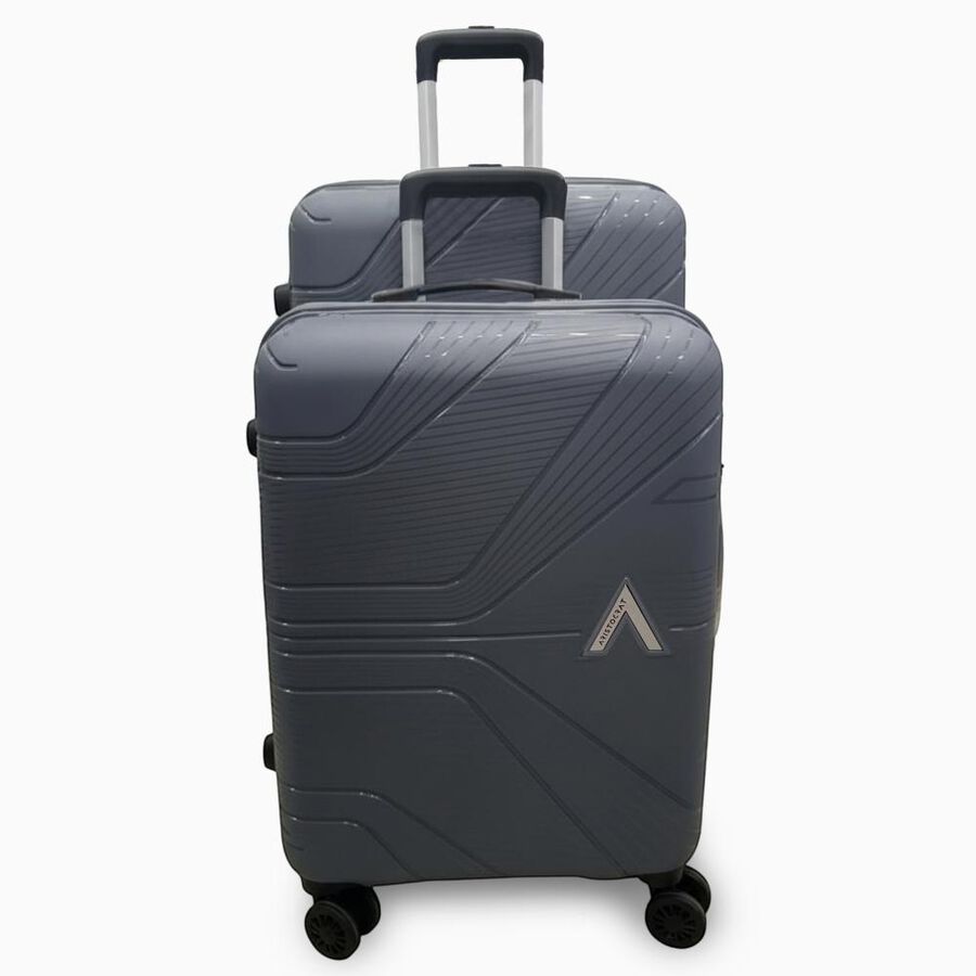 8-Wheel Polypropylene Hard Case Trolley, Set of 2, , large