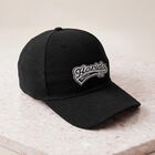 Black Men's Cotton Cap, , small