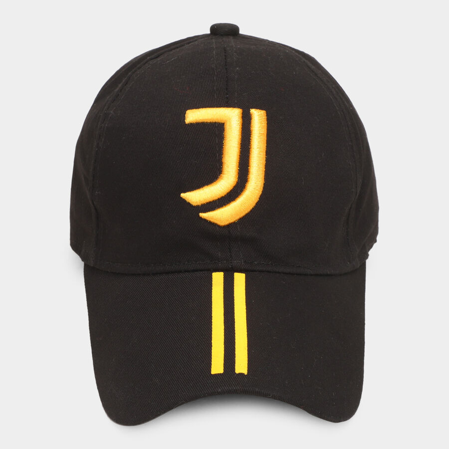 Men's Black Cotton Cap, , large image number null