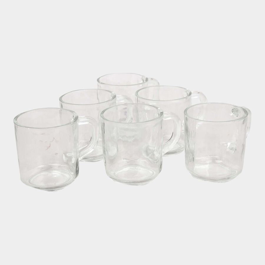250 ml Glass Mug, Set of 6, , large image number null