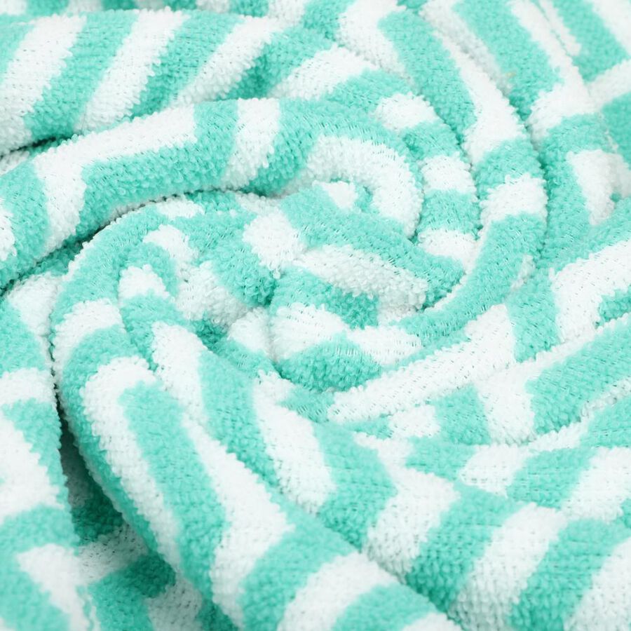155 GSM Green Microfiber Bath Towel, , large image number null