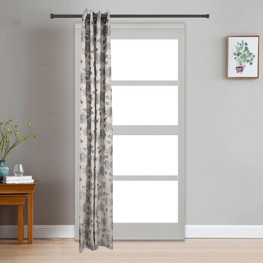 7ft. Aqua Microfiber Door Curtain, , large image number null