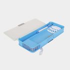 1 Pc. Plastic Educational Pencil Box - Colour/Design May Vary, , small image number null