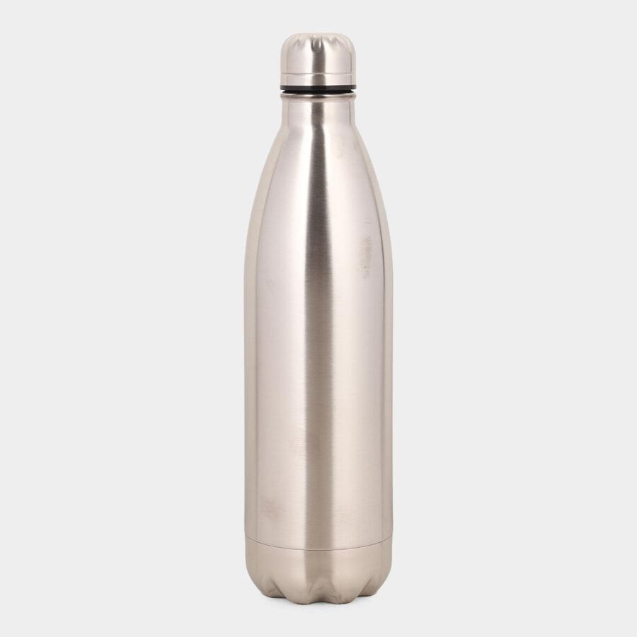 1 L Steel Insulated Bottle | 24 Hours Hot and Cold Water Bottle, , large image number null
